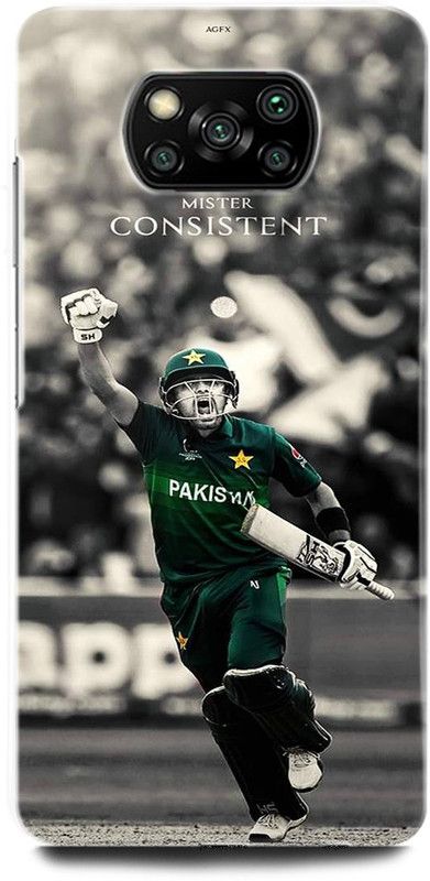 INTELLIZE Back Cover for POCO X3 MZB07Z0IN CRICKETER, PLAY BOY  (Multicolor, Hard Case, Pack of: 1)