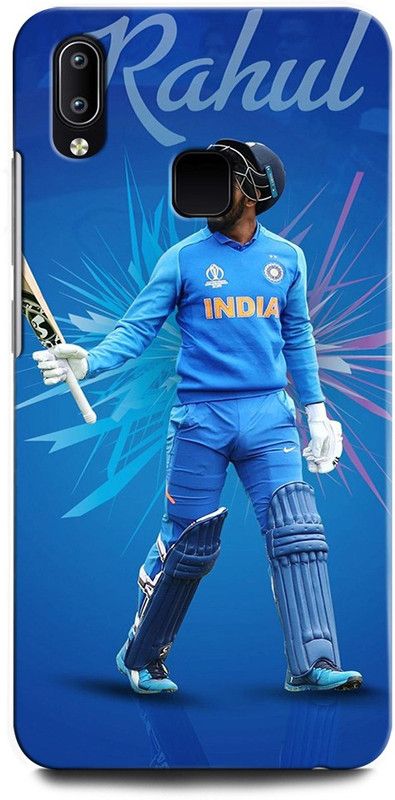 INTELLIZE Back Cover for Vivo V9 1723 KL RAHUL, INDIA, CRICKET, PLAYER, SPORTS, CAPTAIN  (Multicolor, Hard Case, Pack of: 1)