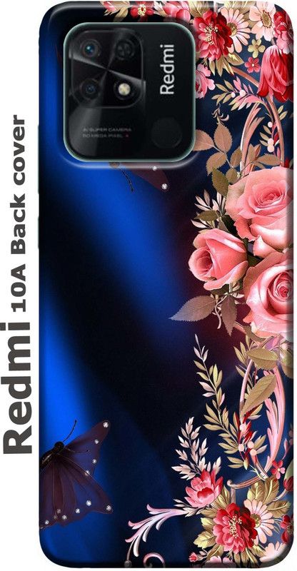 Lesend Back Cover for Redmi 10A Back cover  (Multicolor, Dual Protection, Silicon, Pack of: 1)