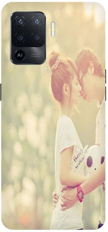 Bluvver Back Cover for OPPO F19 Pro, CPH2285 Printed Love Couple Mobile Back Cover  (Multicolor, Hard Case)