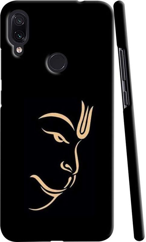 SRI SAI CREATION Back Cover for Redmi Note 7  (Black, Beige, Dual Protection, Pack of: 1)