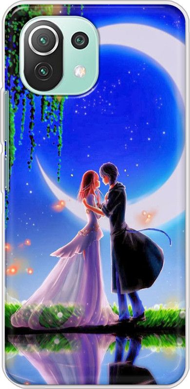 Cooltrend Back Cover for Mi 11 Lite 5G New Back Case  (Multicolor, Grip Case, Silicon, Pack of: 1)