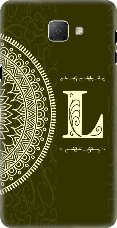 Coberta Case Back Cover for Samsung Galaxy J7 Max Gold Color Alphabet L Design Back Case For Samsung Galaxy J7 Max By Coberta  (Multicolor, Pack of: 1)