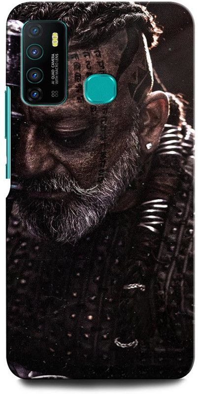 INTELLIZE Back Cover for Infinix Hot 9 KGF2, ADHEERA, SANJAY DUTT  (Multicolor, Hard Case, Pack of: 1)