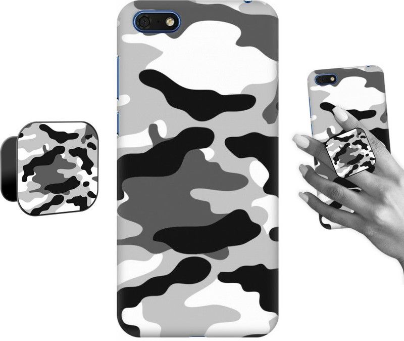 COBIERTAS Back Cover for Honor 7S  (Multicolor, Cases with Holder, Pack of: 2)