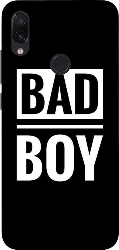 LIKELOOK Back Cover for Mi Redmi Note 7, Note 7s ( Bad Boy, Cool Boy )  (Multicolor, Shock Proof, Pack of: 1)