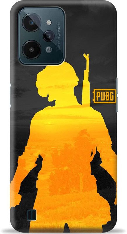 Coverpur Back Cover for Realme C31  (Yellow, Shock Proof, Pack of: 1)