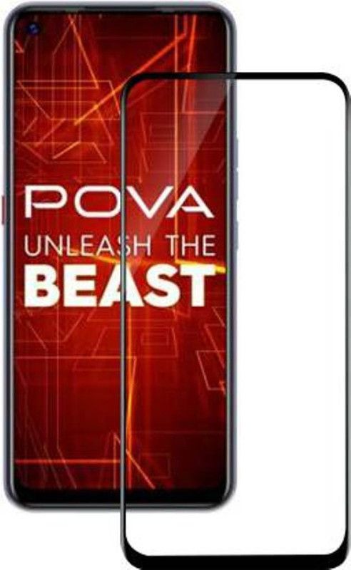 EASYBIZZ Tempered Glass Guard for Tecno Pova  (Pack of 1)