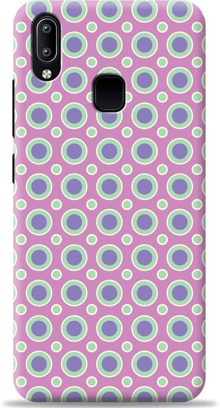 Crafter Back Cover for Vivo Y93  (Purple, Shock Proof, Pack of: 1)