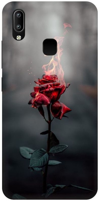 URCHIN Back Cover for Vivo Y93 Rose, Roses, Red rose, Flower  (Multicolor, Shock Proof)