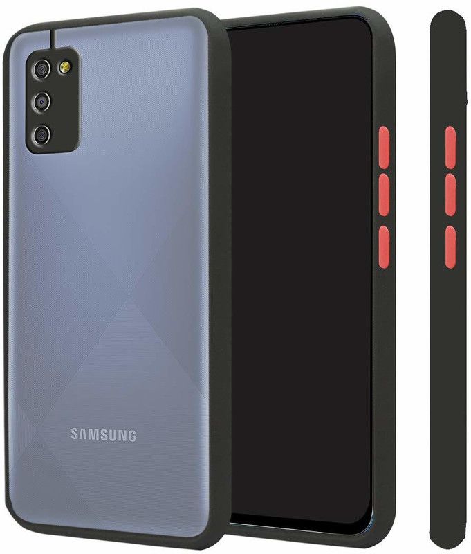 Celzo Back Cover for Samsung Galaxy M02s  (Black, Silicon, Pack of: 1)