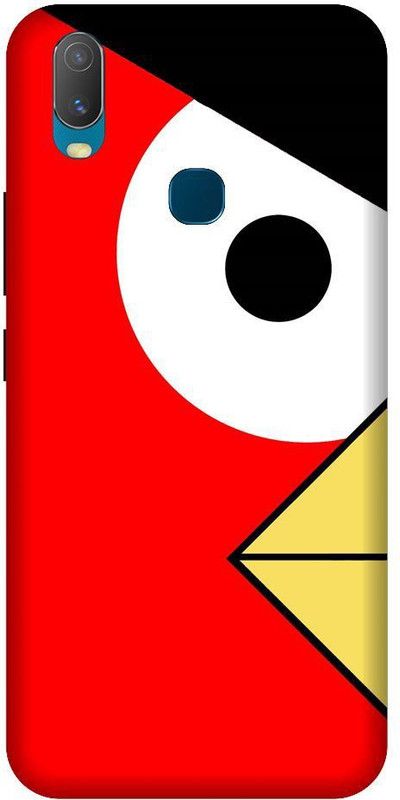 URCHIN Back Cover for Vivo Y12 Angry birds, angry bird game, angry bird red  (Multicolor, Shock Proof, Pack of: 1)