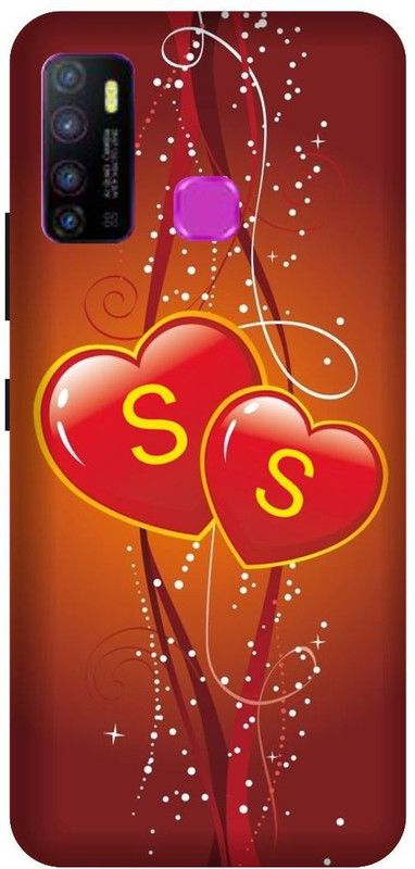 3D U PRINT Back Cover for Infinx Hot 9 Pro ,X655F R letter,R name R word  (Multicolor, Waterproof)