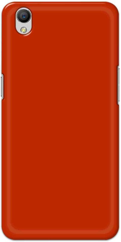NDCOM Back Cover for OPPO A37 Solid Red Printed  (Multicolor, Hard Case, Pack of: 1)