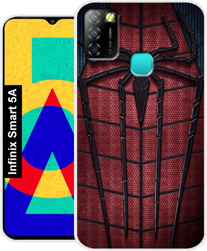Tokito Back Cover for Infinix Smart 5A  (Multicolor, Grip Case, Silicon, Pack of: 1)