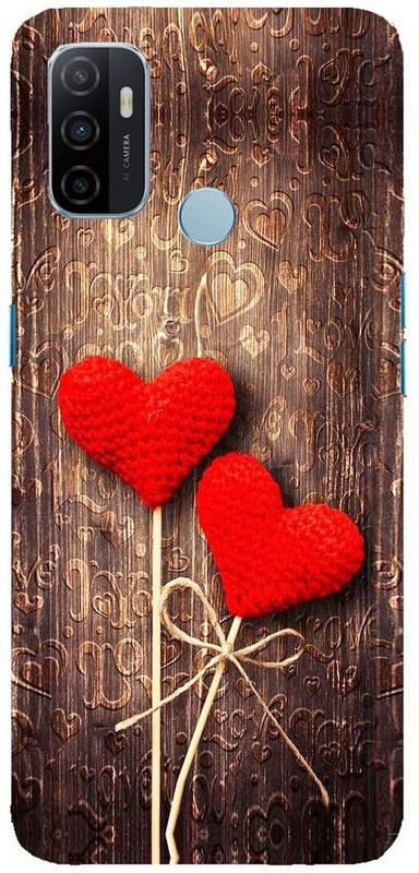 Zappy Back Cover for Oppo A33, Oppo A53  (Brown, Red, Grip Case)
