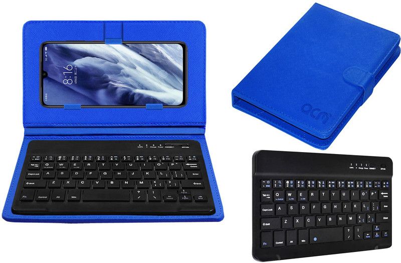 ACM Keyboard Case for Mi 9 Pro  (Blue, Cases with Holder, Pack of: 1)