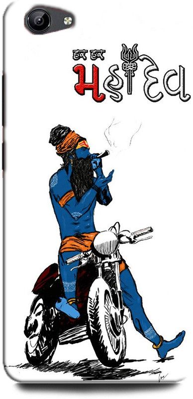 INDICRAFT Back Cover for Vivo Y71i, 1801, Shivji, Printed  (Multicolor, Shock Proof, Pack of: 1)