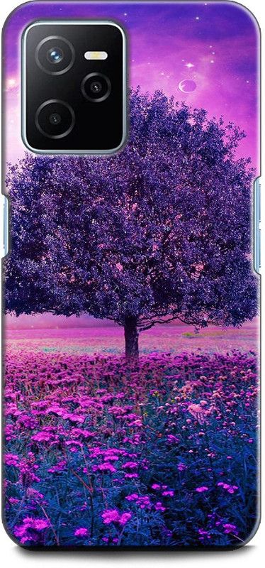 KEYCENT Back Cover for Realme Narzo 50A Prime, RMX3516 FLOWERS, TREE, COLOURFUL NATURE  (Multicolor, Shock Proof, Pack of: 1)
