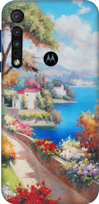 Crockroz Back Cover for Motorola One Macro/One Macro  (Multicolor, Waterproof, Silicon)
