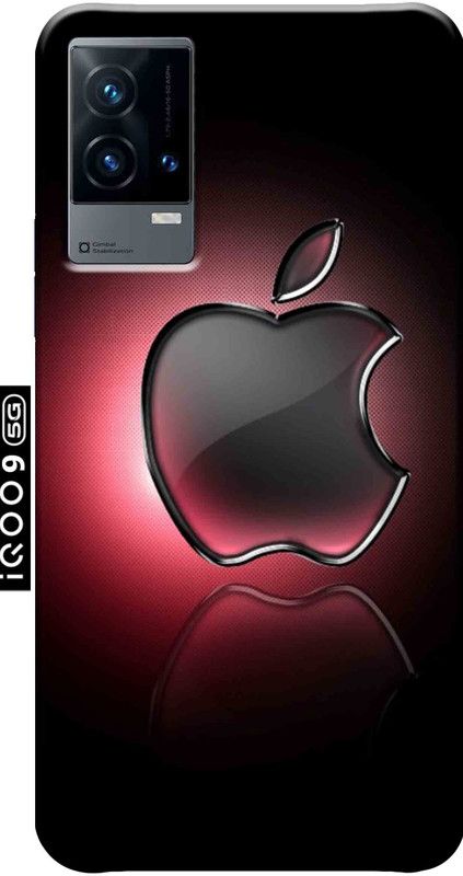 Burdak Back Cover for iQoo 9 5G 2501  (Multicolor, 3D Case, Silicon, Pack of: 1)