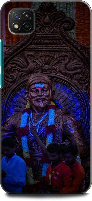 KEYCENT Back Cover for POCO C3 SHIVAJI, CHATRAPATI SHIVAJI MAHARAJ  (Multicolor, Pack of: 1)