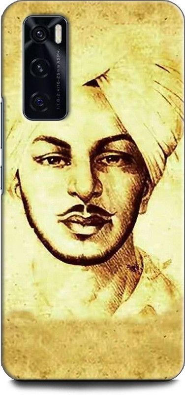 KEYCENT Back Cover for Vivo V20 SE, V2022 BHAGAT SINGH, FREEDOM FIGHTER, INDIAN, NATIONAL  (Multicolor, Pack of: 1)