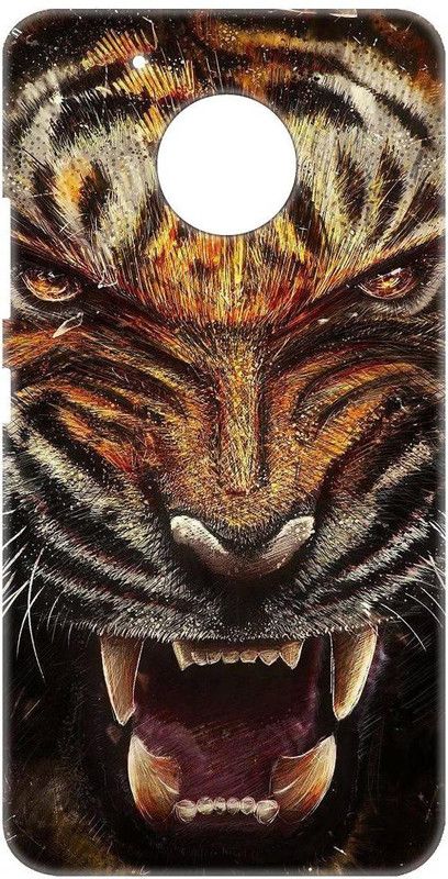 Smutty Back Cover for Motorola Moto G5, XT1672, XT1676 - Lion Print  (Multicolor, Hard Case, Pack of: 1)