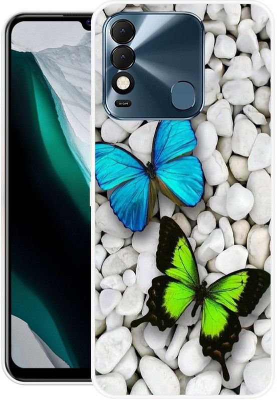 Krtagy Back Cover for Tecno Spark 8T, Tecno Spark 8  (Multicolor, Dual Protection, Silicon, Pack of: 310)