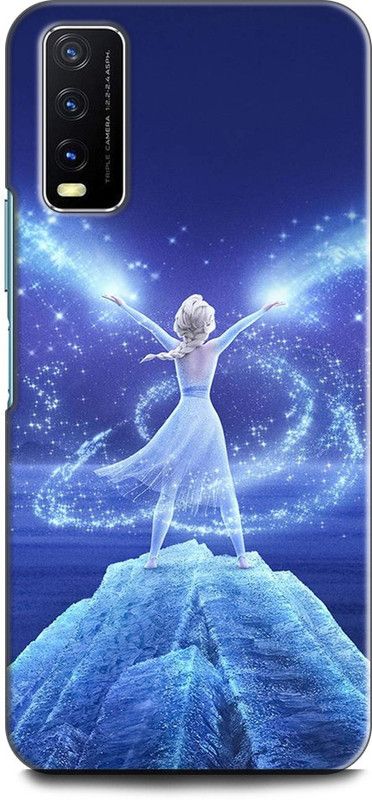 KEYCENT Back Cover for Vivo Y12G  (Blue, Pack of: 1)