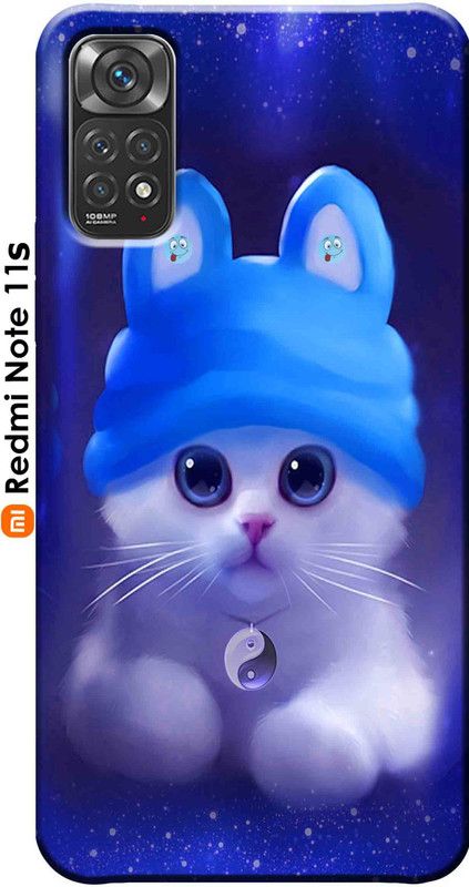 Burdak Back Cover for Redmi Note 11S 2834  (Multicolor, Shock Proof, Silicon, Pack of: 1)