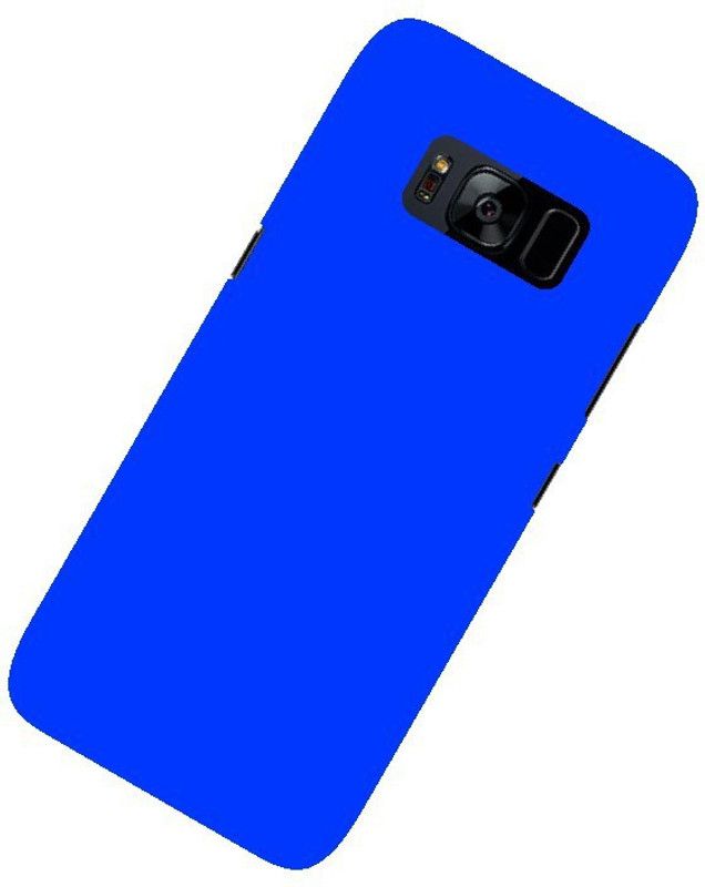 CASE CREATION Back Cover for Samsung Galaxy S8 (5.8-inch) Rubberised Matte Finish Frosted Hard Case Back Cover Guard Protection  (Blue, Grip Case, Pack of: 1)