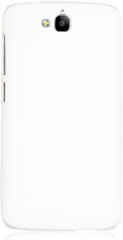 CASE CREATION Back Cover for Huawei Y6 Pro, Huawei Enjoy 5, Honor Play 5X Rubberized Cover Matte Finish  (White, Pack of: 1)