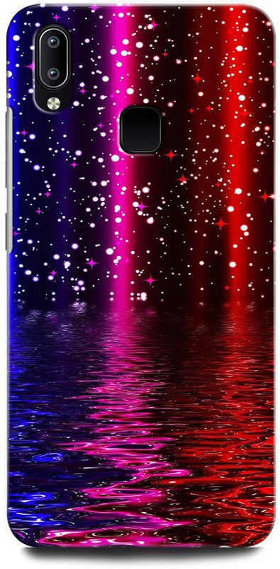 GRAFIQE Back Cover for Vivo Y93 1814/PD1818DF_EX_1 RAINBOW, ABSTRACT, COLORFULL, PAINTING, STRIPES  (Multicolor, Shock Proof, Pack of: 1)