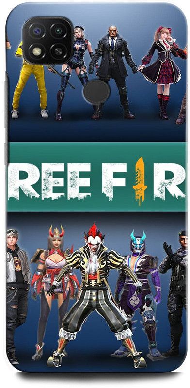 ORBIQE Back Cover for POCO C31 MZB0A0KIN FREEFIRE, JUEGO, GUN, METAL, FIRE, BACKGROUND, GAME, ARMY  (Multicolor, Hard Case, Pack of: 1)