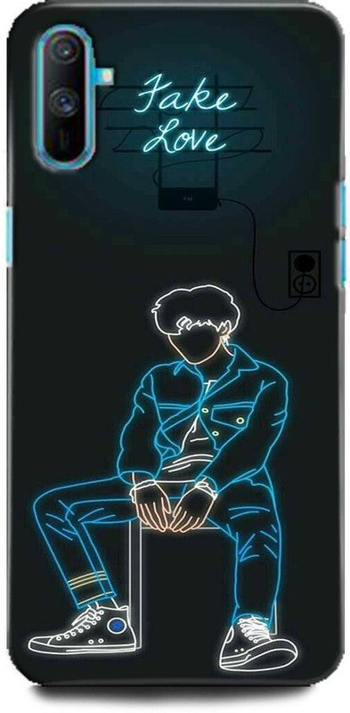 Afterglow Back Cover for Realme C3 BOY, BAD BOY, FACK LOVE,  (Multicolor, Shock Proof, Pack of: 1)
