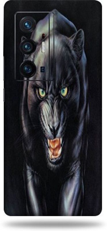 CLAXA Angry Panther Vivo X 70 Pro plus Back Skin Guard, Angry Panther Mobile Skin  (Angry Panther Skin With Super matte finish)