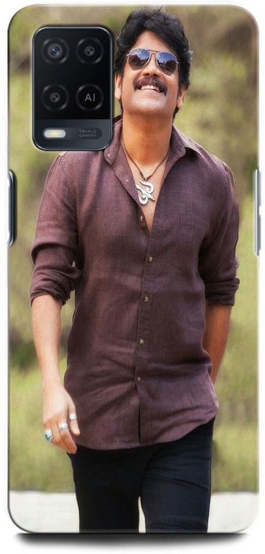 ORBIQE Back Cover for OPPO A54 2263 AKKINENI NAGARJUNA, ACTOR, ACTION HERO, NAGARJUNA  (Multicolor, Hard Case, Pack of: 1)