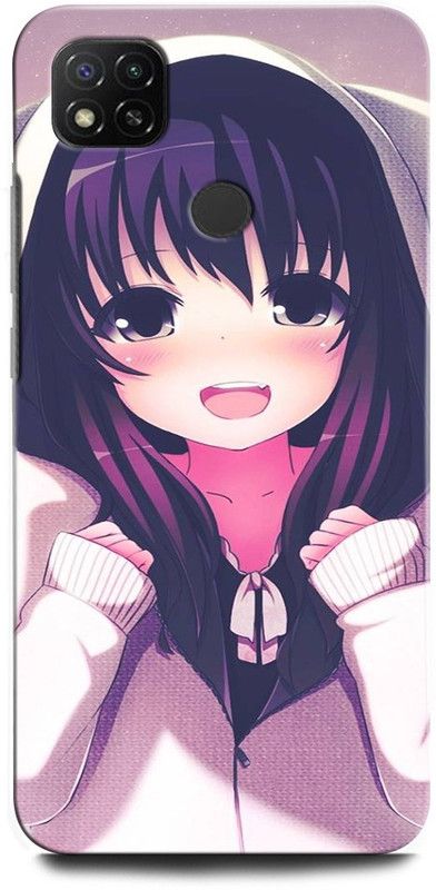 ORBIQE Back Cover for POCO C31 MZB0A0KIN GIRL, WOMEN ARTWORK, ANIME, PRETTY, BEUTY  (Multicolor, Hard Case, Pack of: 1)