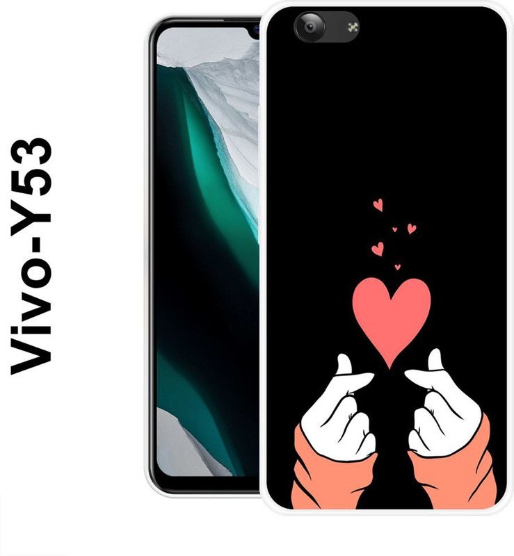 INDIALAND Back Cover for Vivo Y53, Vivo Y53i  (Multicolor, Silicon)