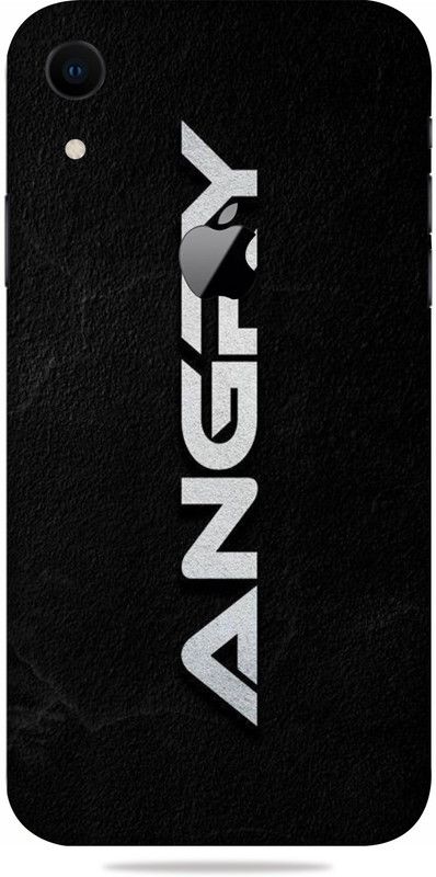 gizmo Apple iPhone XR, Angry Typography Mobile Skin  (Multicolor Skin Wrap With Premium Matte Finish)