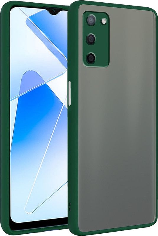 ss creation Back Cover for Oppo A55 5G  (Green, Pack of: 1)