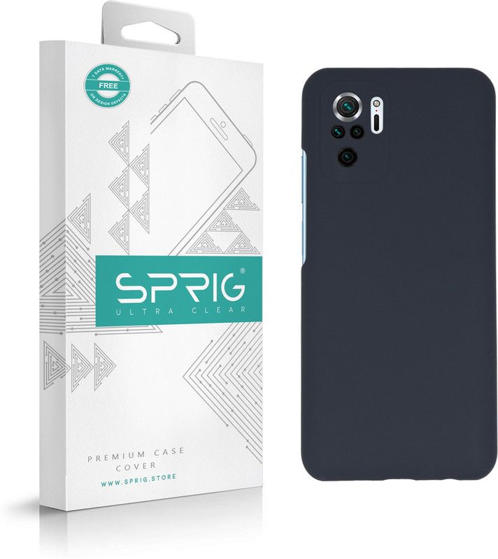 Sprig Liquid Silicone Back Cover for Mi Redmi Note 10, Redmi Note 10, Note 10  (Grey, Shock Proof, Silicon, Pack of: 1)