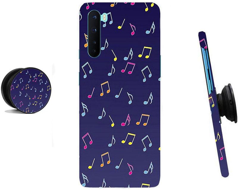 MY SWAG Back Cover for OnePlus Nord  (Purple, Cases with Holder)