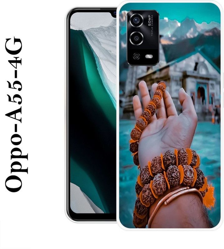 KLC Back Cover for Oppo A55 4G  (Multicolor, Grip Case, Silicon)