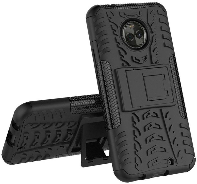 ZIVITE Back Cover for Motorola Moto X4  (Black, Rugged Armor, Pack of: 1)