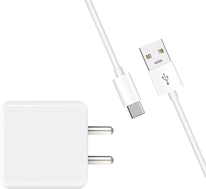 Ardeo 33 W NA 4 A Mobile 33W DH-250 VOOC,DART,FLASH with Type-C Cable Travel Fast Charging Adapter Charger with Detachable Cable  (White, Cable Included)