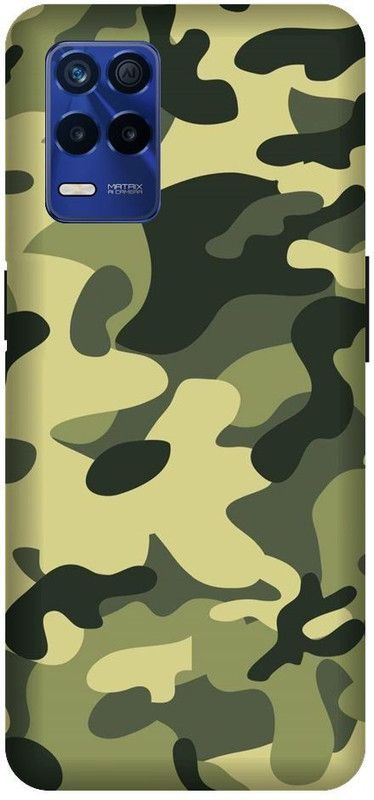 BARMANS Back Cover for Realme 8 5G Camouflage, Army, Army Print, Abstract, Green, Pattern  (Multicolor, Shock Proof, Pack of: 1)