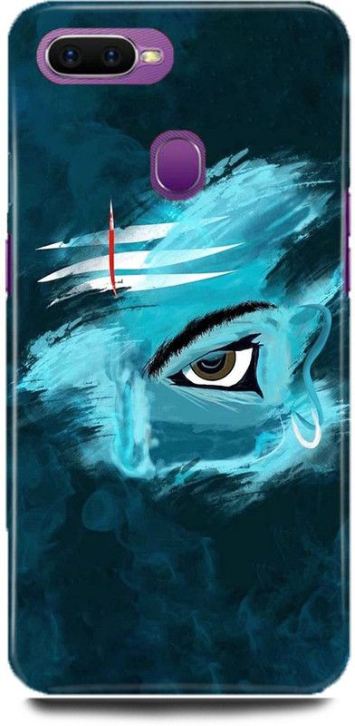 MP ARIES MOBILE COVER Back Cover for OPPO A5s, CPH1909,Mahakal,Om,Shiv,Shiv,ji,Bholenath,Angry,Shiv,Damru,Man,Shiva,  (Multicolor, Hard Case, Pack of: 1)