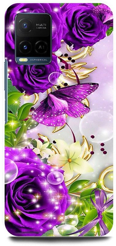 play fast Back Cover for Vivo Y21  (Multicolor, Pack of: 1)